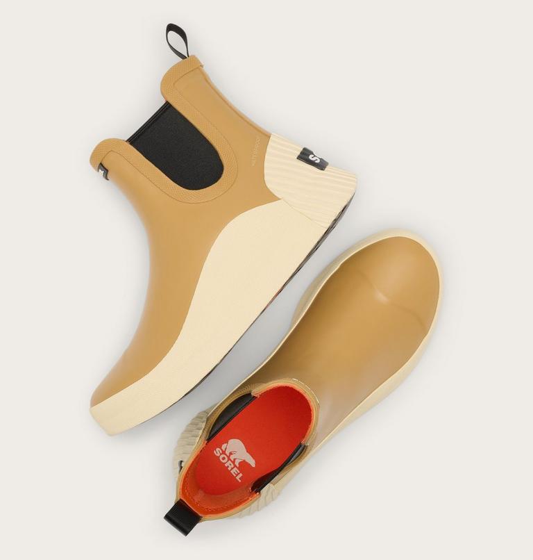 Out N About IV Chelsea Rain Women's Waterproof Boot, Color: Curry, Honey White, image 5