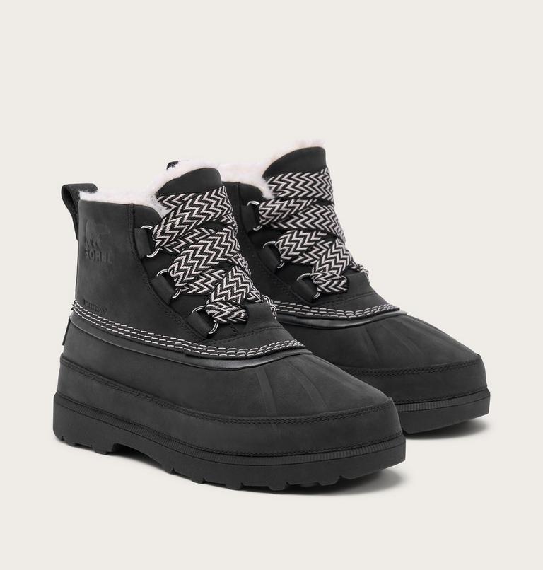 Ambler Fireside Chukka Women's Waterproof Boot, Color: Black, Dark Stone, image 2