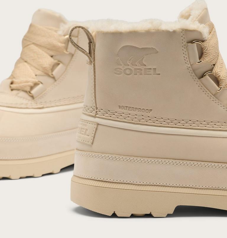 Ambler Fireside Chukka Women's Waterproof Boot, Color: Bleached Ceramic, Warm Gold, image 10