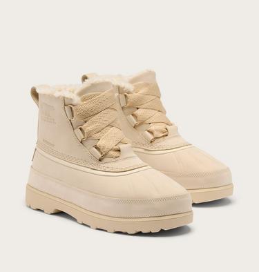 Ambler Fireside Chukka Women's Waterproof Boot, Color: Bleached Ceramic, Warm Gold, image 10