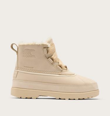 Ambler Fireside Chukka Women's Waterproof Boot, Color: Bleached Ceramic, Warm Gold, image 9
