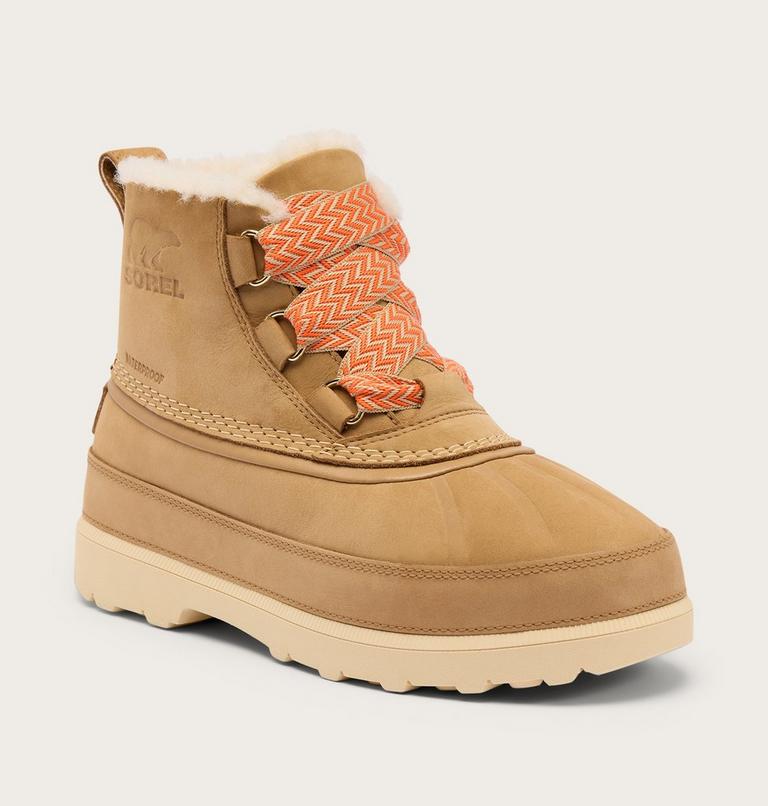 Ambler Fireside Chukka Women's Waterproof Boot, Color: Caribou Buff, Caribou Beige, image 7