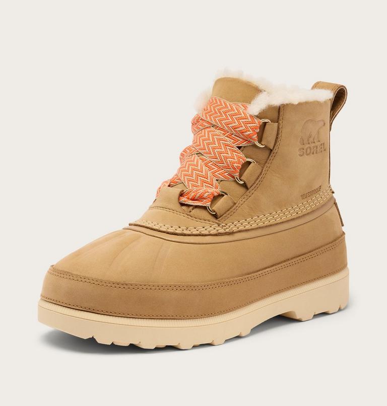 Ambler Fireside Chukka Women's Waterproof Boot, Color: Caribou Buff, Caribou Beige, image 8