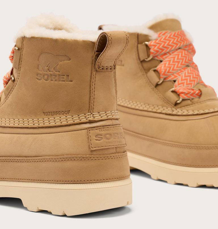 Ambler Fireside Chukka Women's Waterproof Boot, Color: Caribou Buff, Caribou Beige, image 6