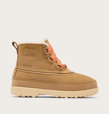 Ambler Fireside Chukka Women's Waterproof Boot, Color: Caribou Buff, Caribou Beige, image 5