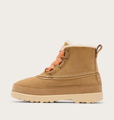 Ambler Fireside Chukka Women's Waterproof Boot, Color: Caribou Buff, Caribou Beige, image 8