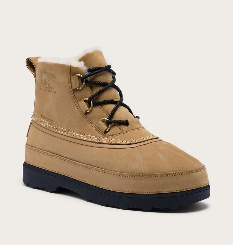 Bottes imperm&eacute;ables Ambler Fireside Chukka pour hommes, Color: Caribou Buff, Black, image 7