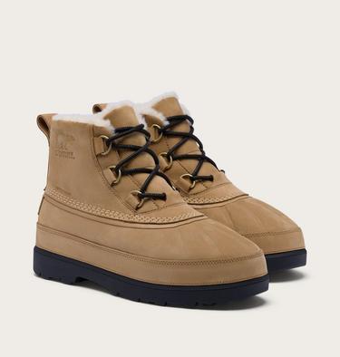 Bottes imperm&eacute;ables Ambler Fireside Chukka pour hommes, Color: Caribou Buff, Black, image 2
