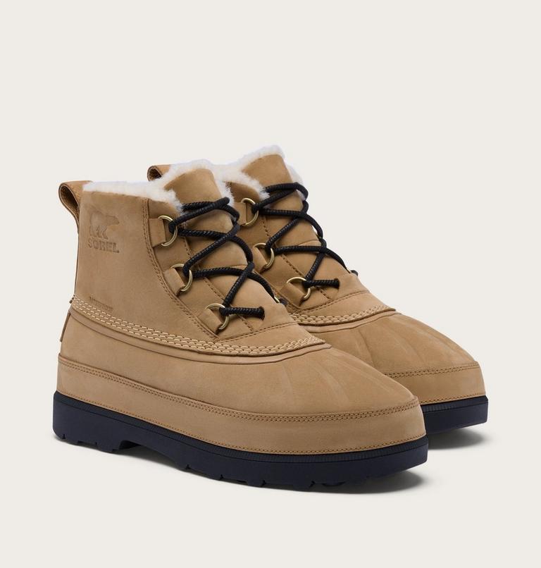 Bottes imperm&eacute;ables Ambler Fireside Chukka pour hommes, Color: Caribou Buff, Black, image 2