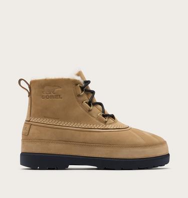 Bottes imperm&eacute;ables Ambler Fireside Chukka pour hommes, Color: Caribou Buff, Black, image 1