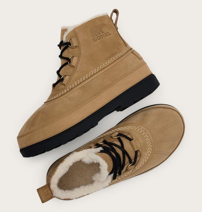 Bottes imperm&eacute;ables Ambler Fireside Chukka pour hommes, Color: Caribou Buff, Black, image 5