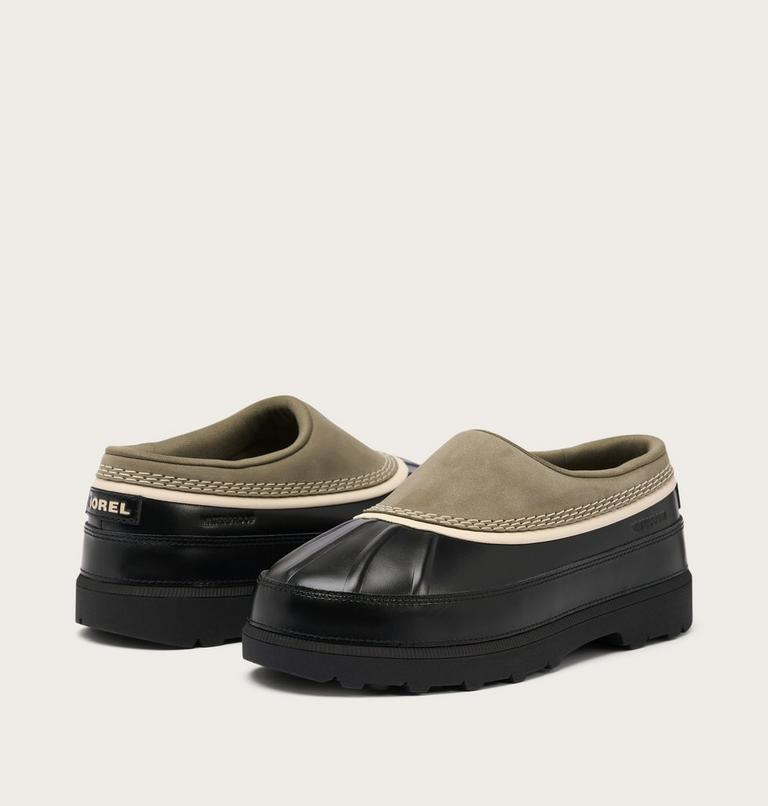 Sabots imperm&eacute;ables Ambler pour femmes, Color: Stone Green, Black, image 9