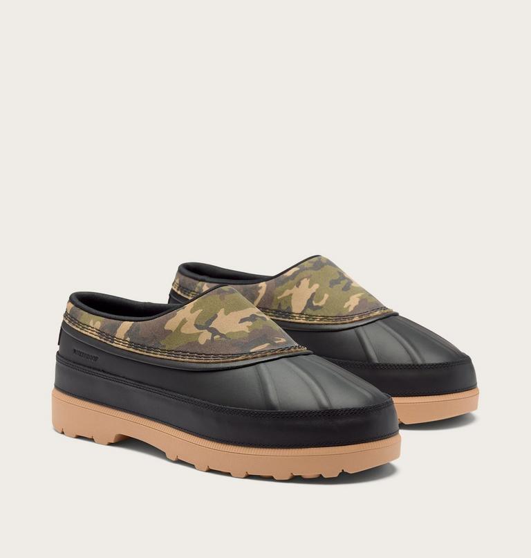 Ambler Waterproof Men's Clog, Color: Black, Utility Green, image 2