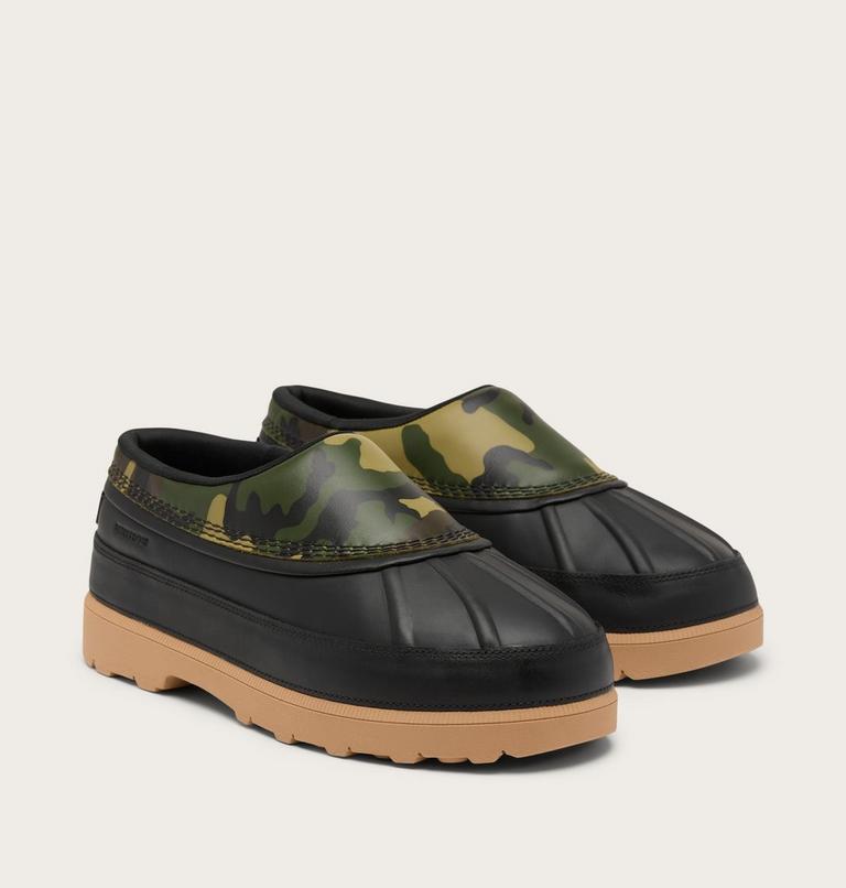Men's Ambler Waterproof Clog, Color: Black, Utility Green, image 2