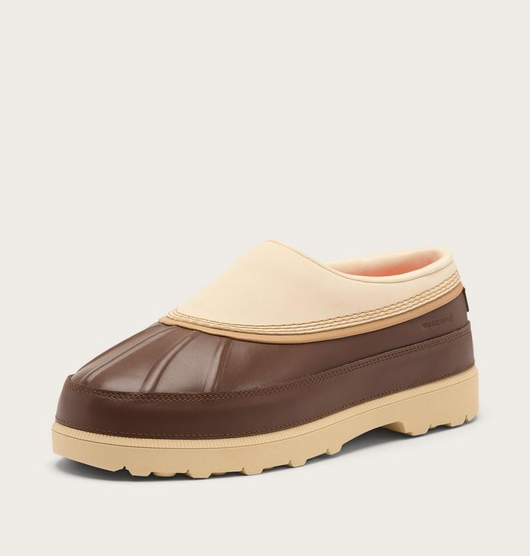 Men's Ambler Waterproof Clog, Color: Bleached Ceramic, Tobacco, image 8