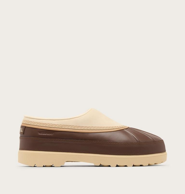 Men's Ambler Waterproof Clog, Color: Bleached Ceramic, Tobacco, image 1
