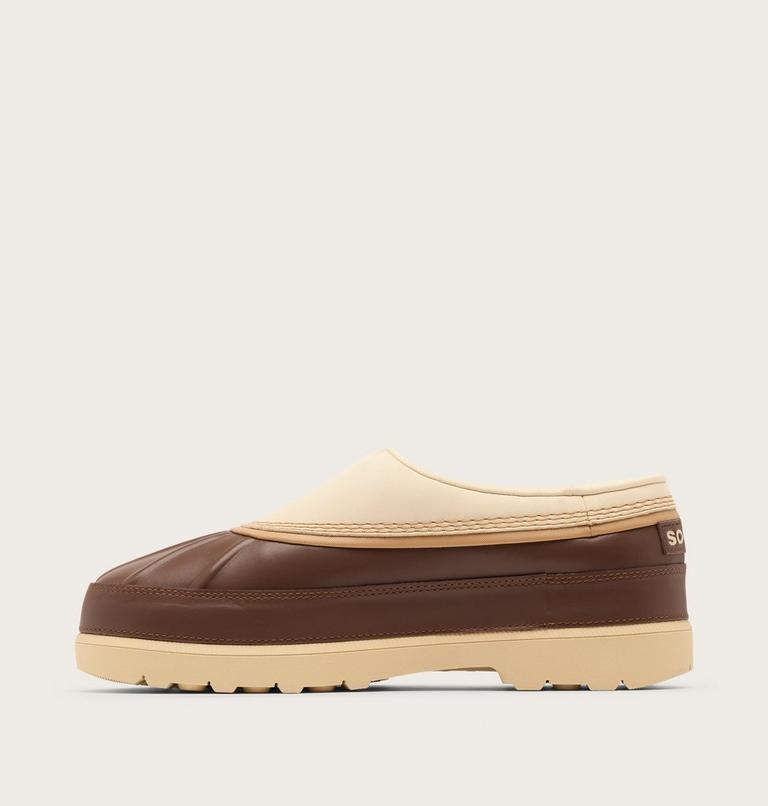 Men's Ambler Waterproof Clog, Color: Bleached Ceramic, Tobacco, image 4