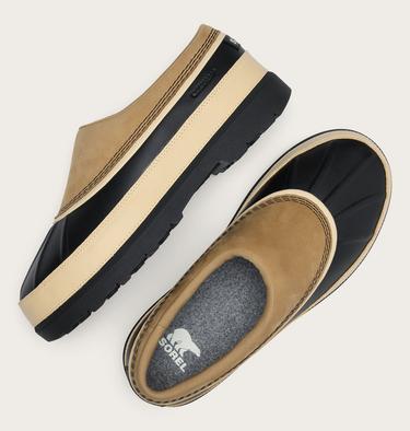 Sabots imperm&eacute;ables Ambler pour hommes, Color: Caribou Buff, Black, image 4