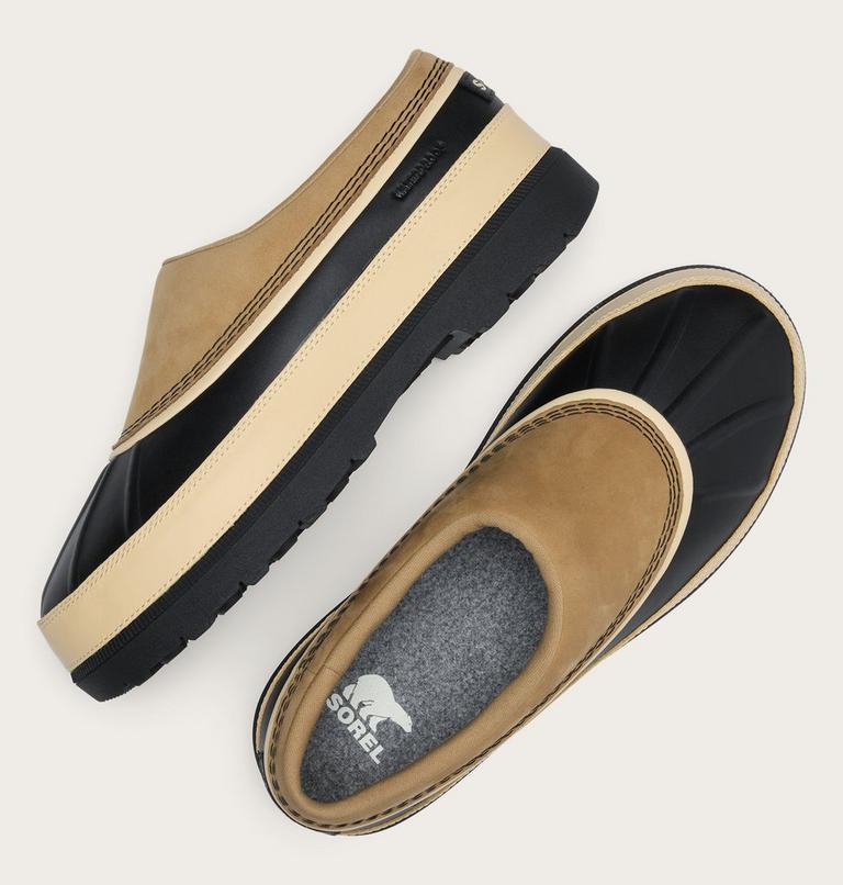 Sabots imperm&eacute;ables Ambler pour hommes, Color: Caribou Buff, Black, image 4