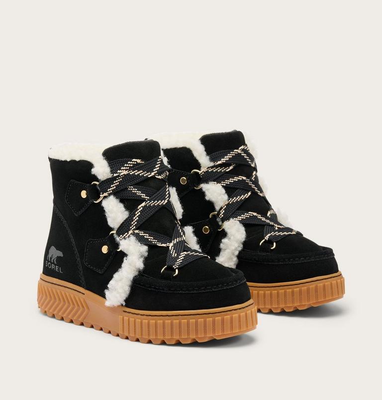 Ona Ave Alpine Plus Women's Winter Boot, Color: Black, Gum 2, image 2