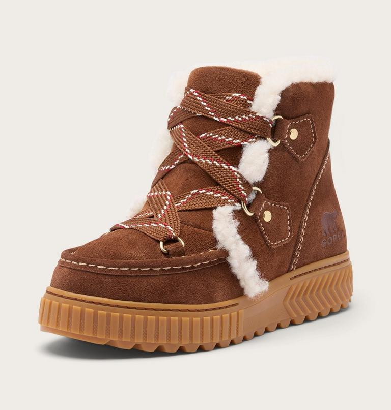 Bottes d'hiver Ona Ave Alpine Plus pour femmes, Color: Dark Auburn, Gum 2, image 8