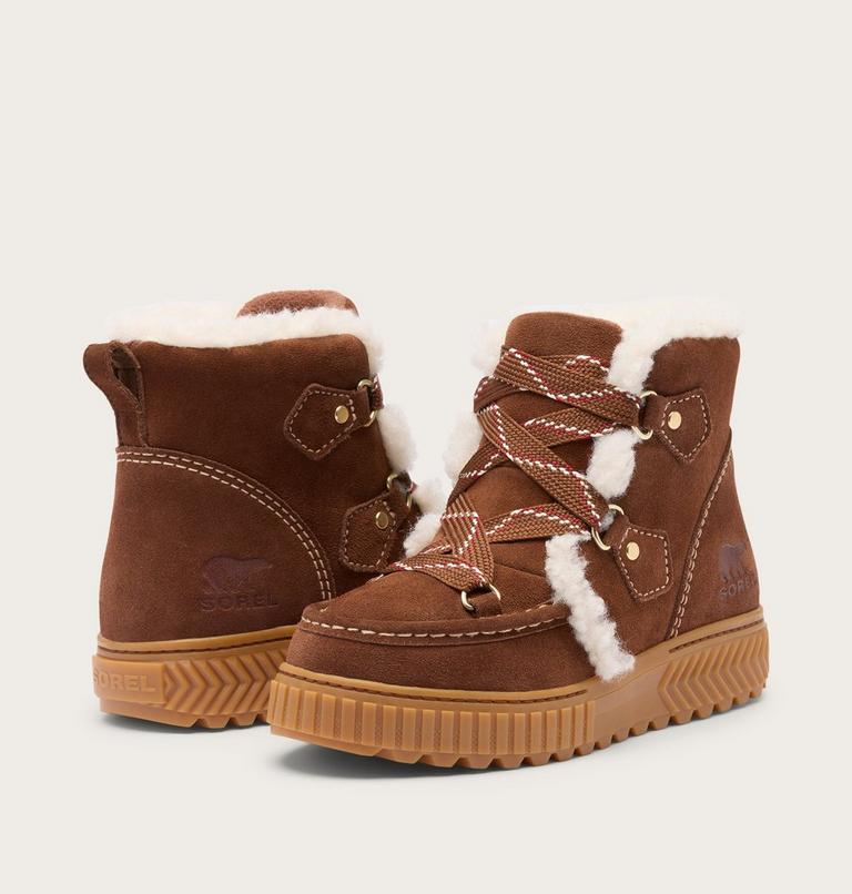 Bottes d'hiver Ona Ave Alpine Plus pour femmes, Color: Dark Auburn, Gum 2, image 9
