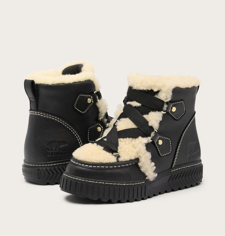 Bottes d'hiver Ona Ave Alpine Lux pour femmes, Color: Black Natural, image 9