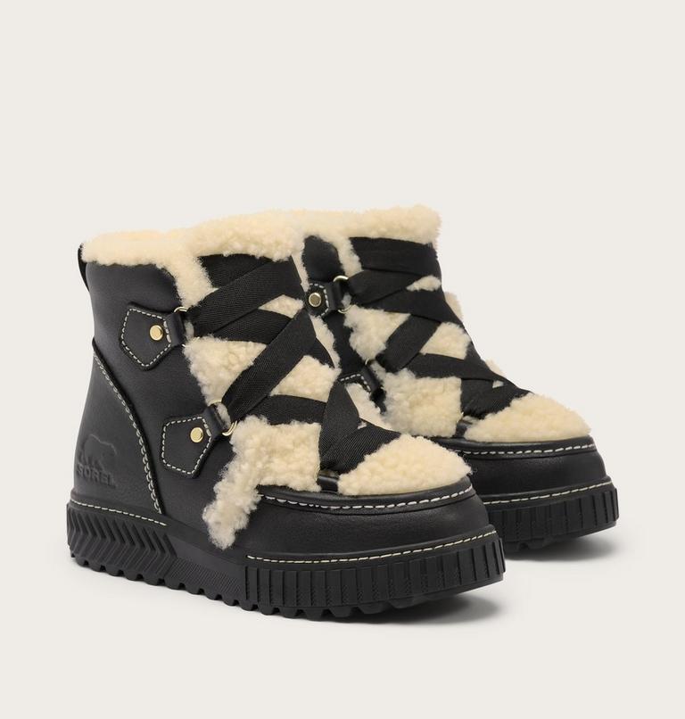 Bottes d'hiver Ona Ave Alpine Lux pour femmes, Color: Black Natural, image 2