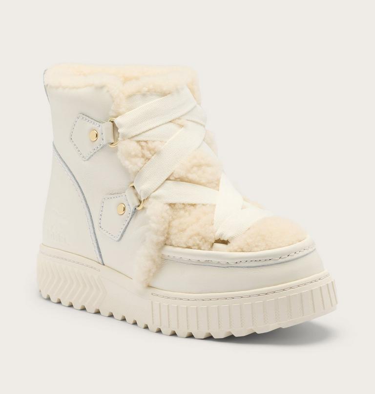 Ona Ave Alpine Lux Women's Winter Boot, Color: Snow, Sea Salt, image 7