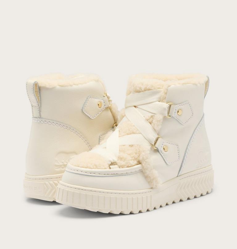Ona Ave Alpine Lux Women's Winter Boot, Color: Snow, Sea Salt, image 9