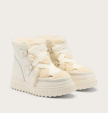 Ona Ave Alpine Lux Women's Winter Boot, Color: Snow, Sea Salt, image 6