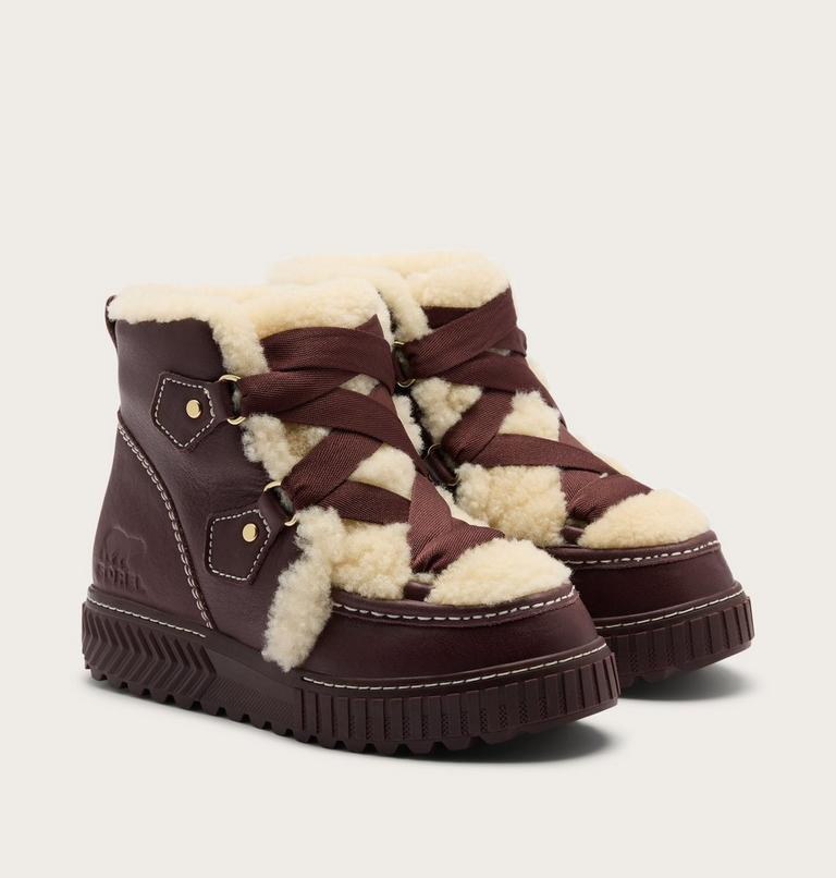 Ona Ave Alpine Lux Women's Winter Boot, Color: Red Lodge, Snow, image 2