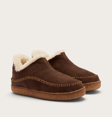 Men's Manawan III Slipper, Color: Tobacco, Elk, image 6