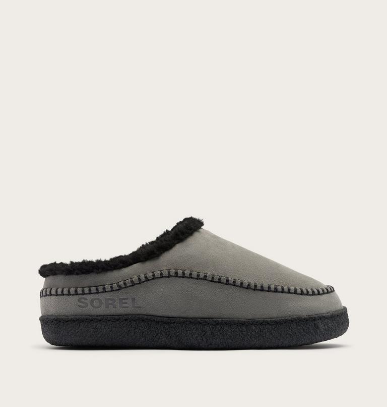Falcon Ridge III Men's Slipper, Color: Quarry, Black, image 1