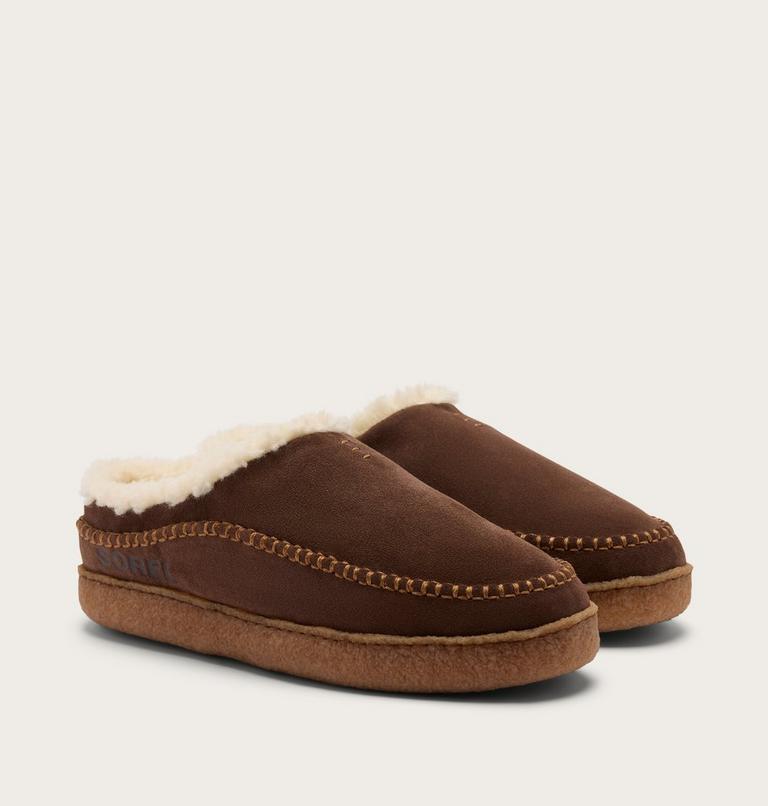 Falcon Ridge III Men's Slipper, Color: Tobacco, Elk, image 2