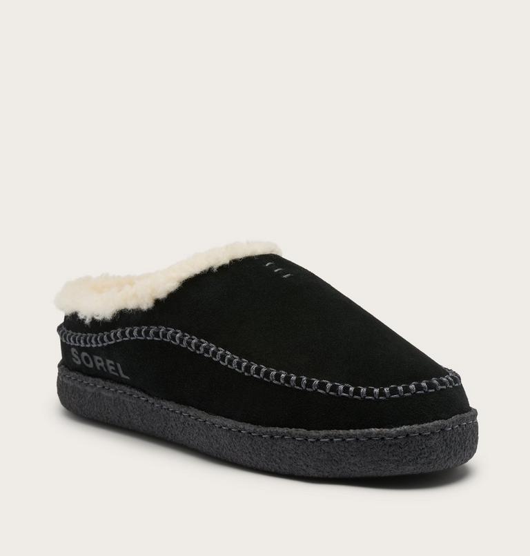 Men's Lanner Ridge III Slipper, Color: Black, Jet, image 7