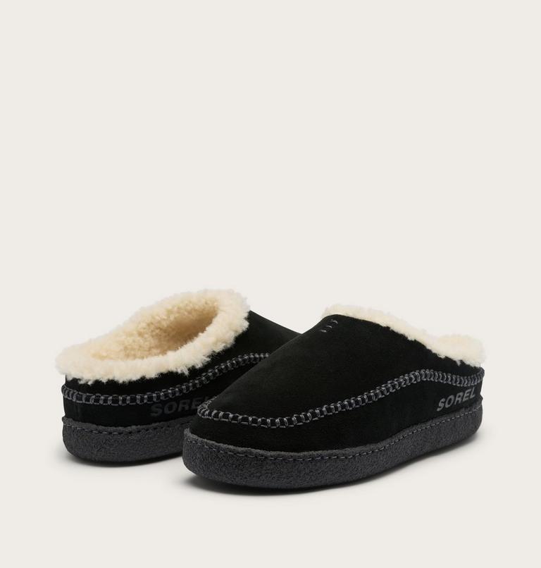 Men's Lanner Ridge III Slipper, Color: Black, Jet, image 9