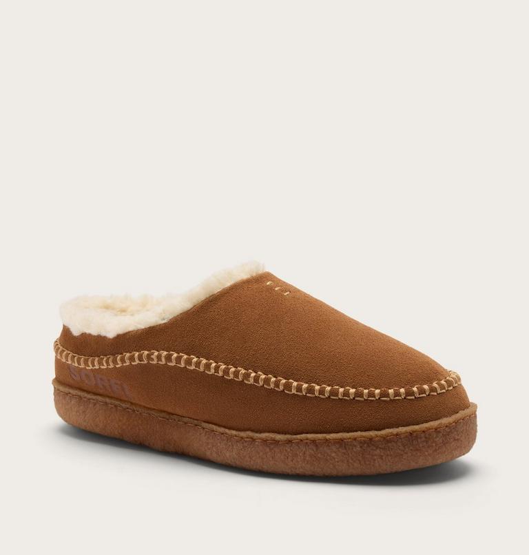 Men's Lanner Ridge III Slipper, Color: Velvet Tan, Curry, image 7