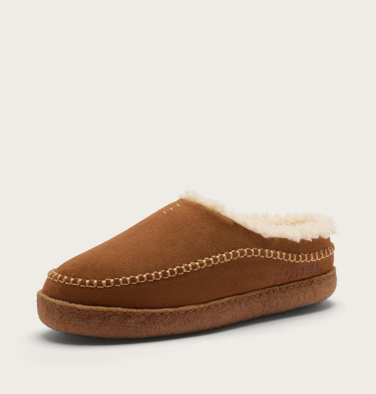 Men's Lanner Ridge III Slipper, Color: Velvet Tan, Curry, image 8