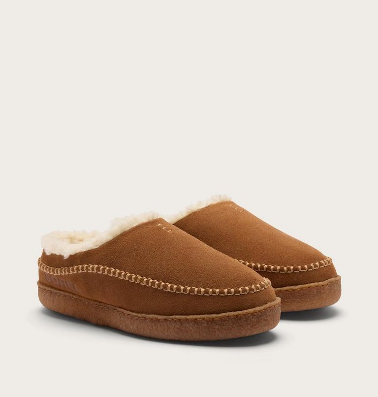 Men's Lanner Ridge III Slipper, Color: Velvet Tan, Curry, image 2