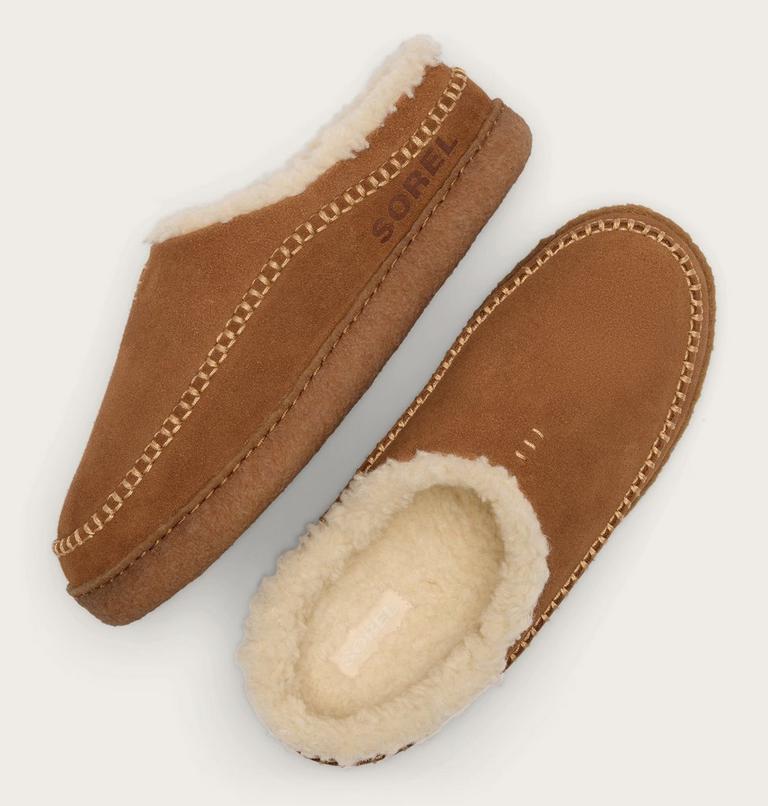Men's Lanner Ridge III Slipper, Color: Velvet Tan, Curry, image 5