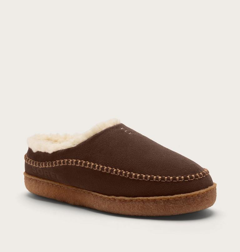 Men's Lanner Ridge III Slipper, Color: Tobacco, Elk, image 7