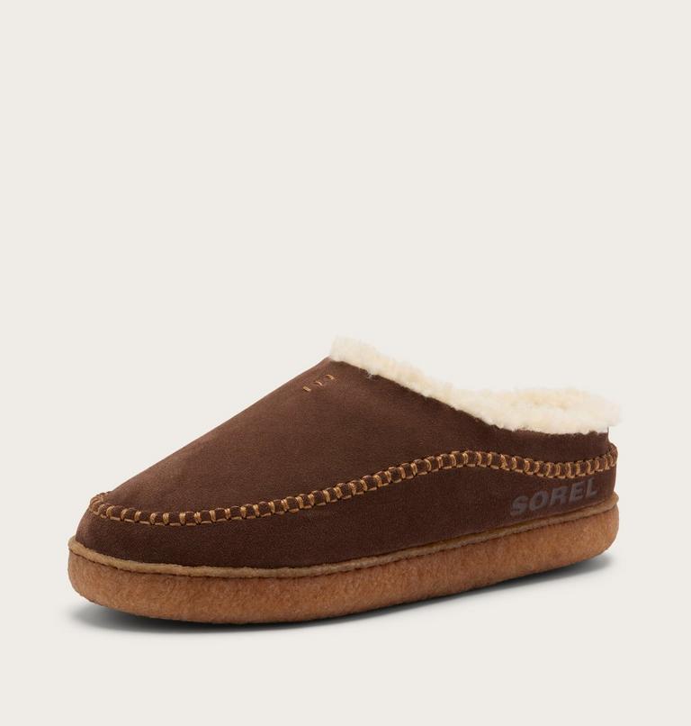 Men's Lanner Ridge III Slipper, Color: Tobacco, Elk, image 8
