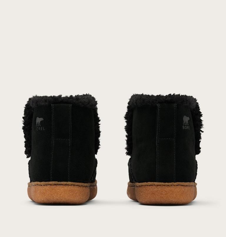 Women's Nakiska III Bootie Slipper, Color: Black, Gum 2, image 3