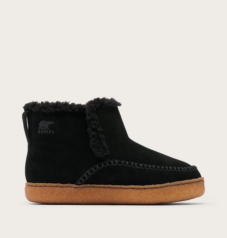 Women's Nakiska III Bootie Slipper, Color: Black, Gum 2, image 1