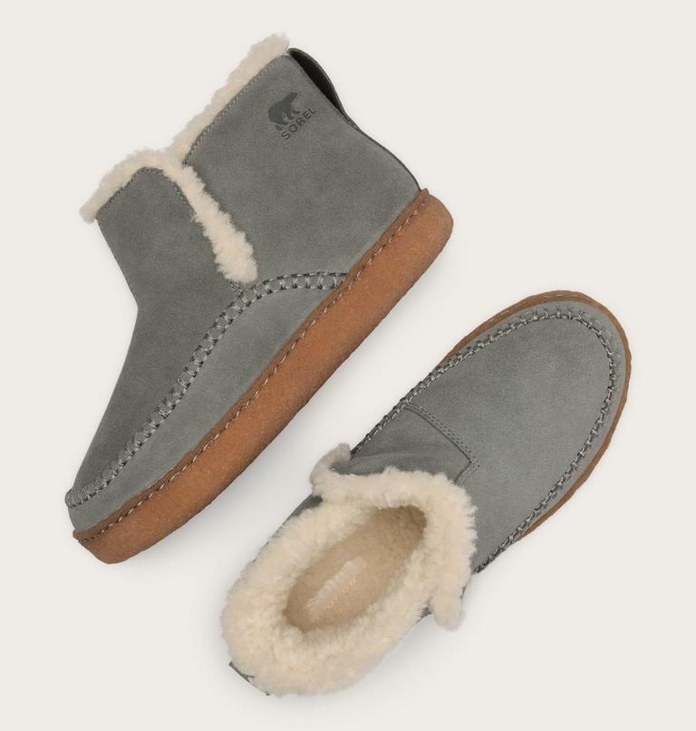 Nakiska III Bootie Women's Slipper, Color: Quarry, Gum 2, image 4