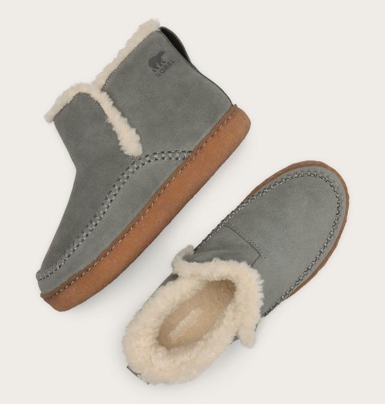 Nakiska III Bootie Women's Slipper, Color: Quarry, Gum 2, image 5