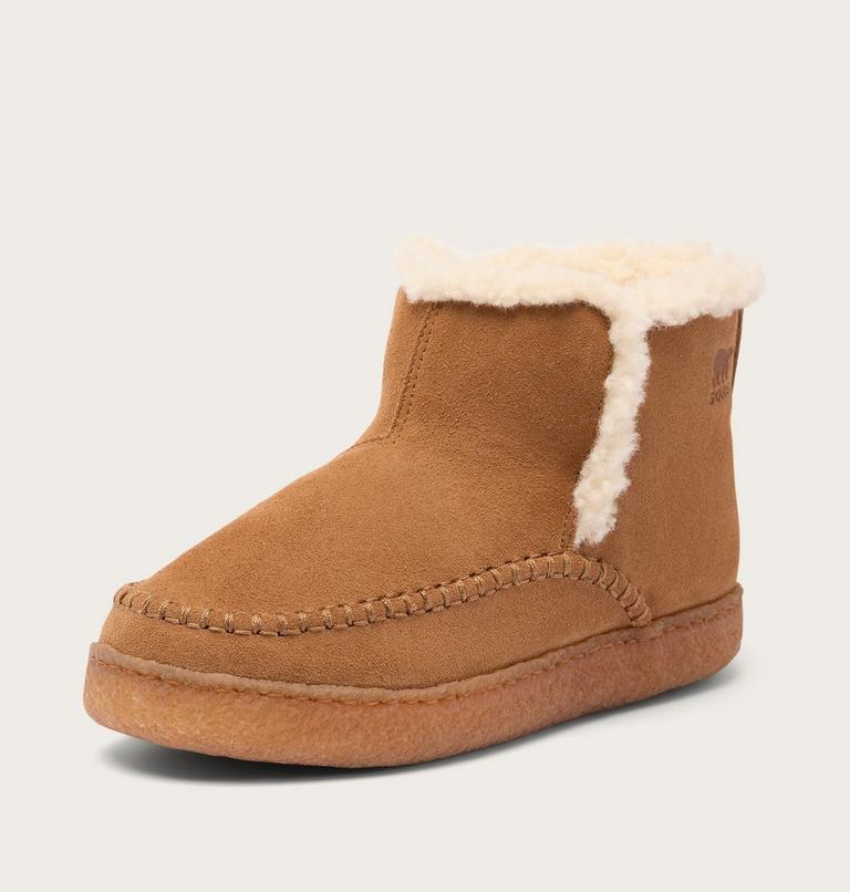 Women's Nakiska III Bootie Slipper, Color: Velvet Tan, Gum 2, image 8