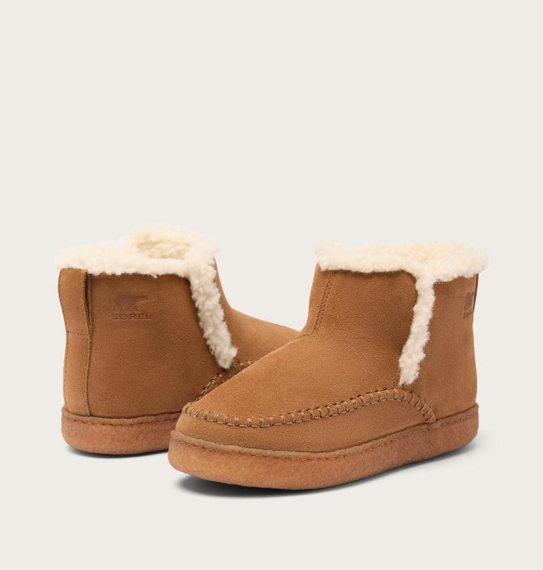Women's Nakiska III Bootie Slipper, Color: Velvet Tan, Gum 2, image 9
