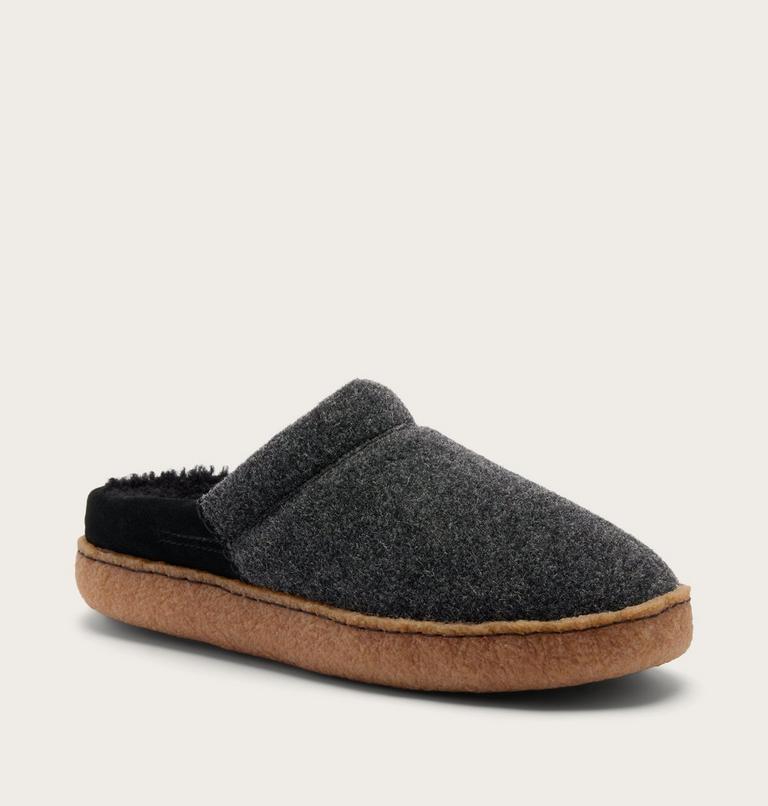 Nakiska III Scuff Women's Slipper, Color: Black, Gum 2, image 7